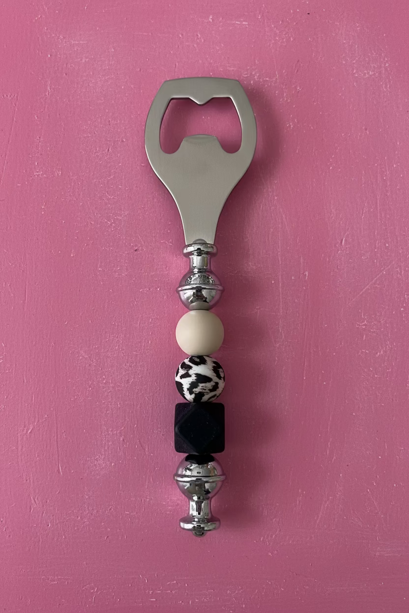 Leopard Print Bottle Opener